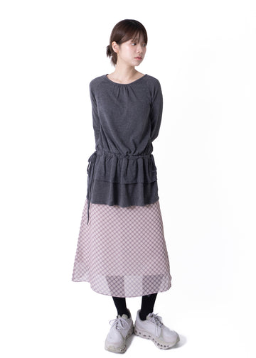 FRIL DOUBLE STRAP TOP